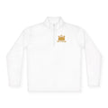 Quarter-Zip Pullover — Golden Crown Crest Embroidered Logo