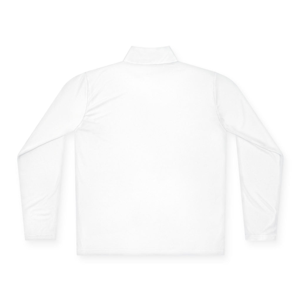 Quarter-Zip Pullover — Golden Crown Crest Embroidered Logo